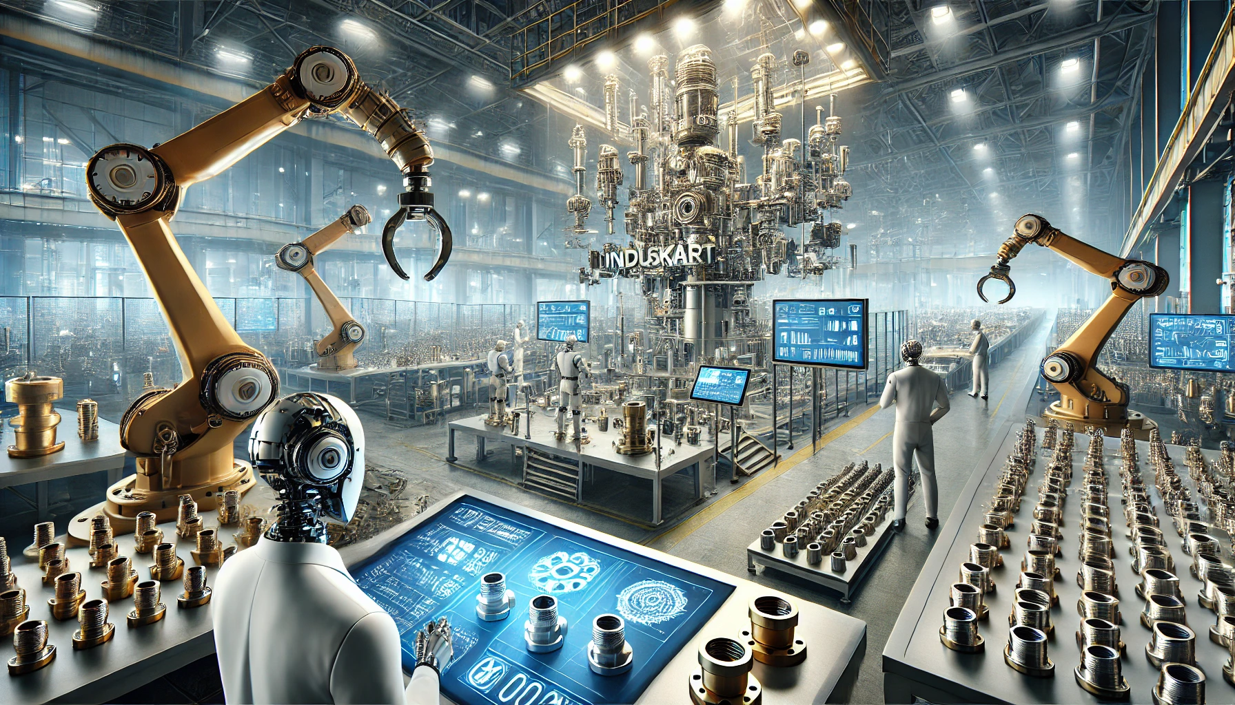 Innovative Manufacturing Insights: The Precision Process of Pipe Fitting at Induskart