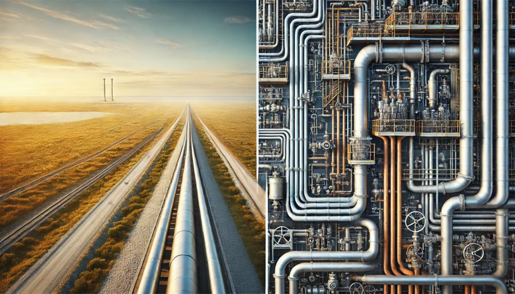 Pipeline vs. Piping: Which One Is More Challenging to Design? 